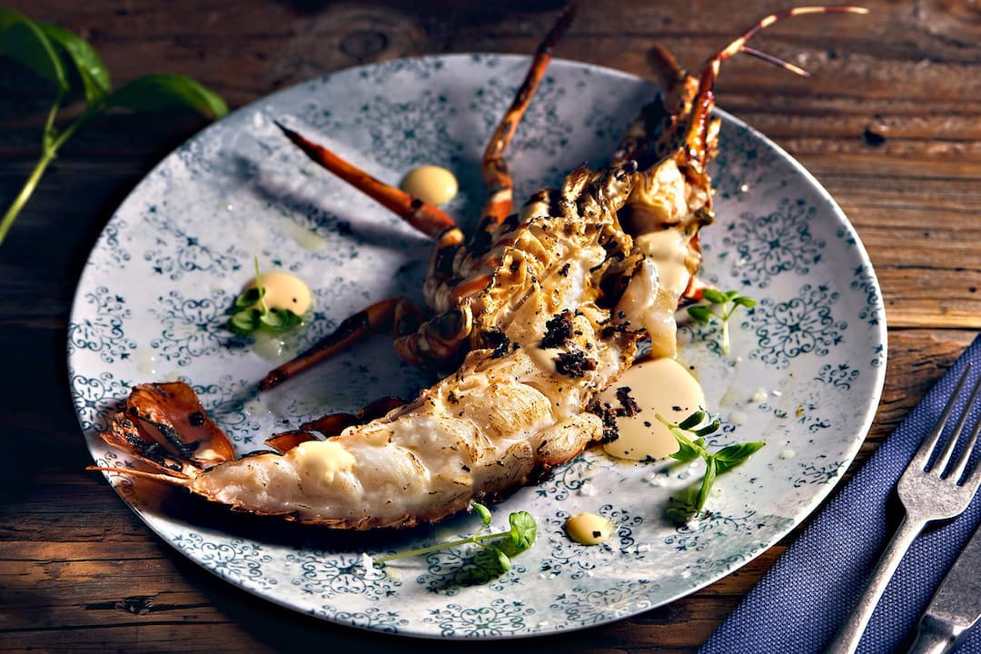 Lobster dish at Tasca